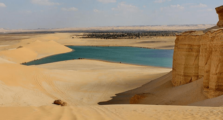Flow, Camp & Clean-Up by Wadi ElRayan Lake, Fayoum