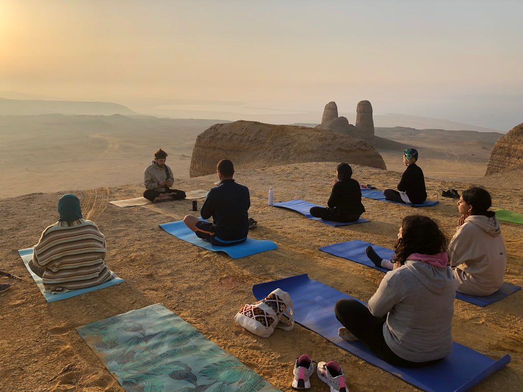 Flow, Camp & Clean-Up by Wadi ElRayan Lake, Fayoum