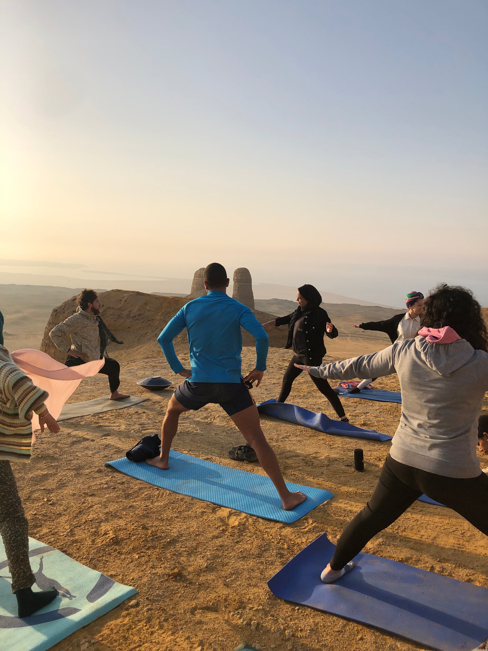 Flow, Camp & Clean-Up by Wadi ElRayan Lake, Fayoum