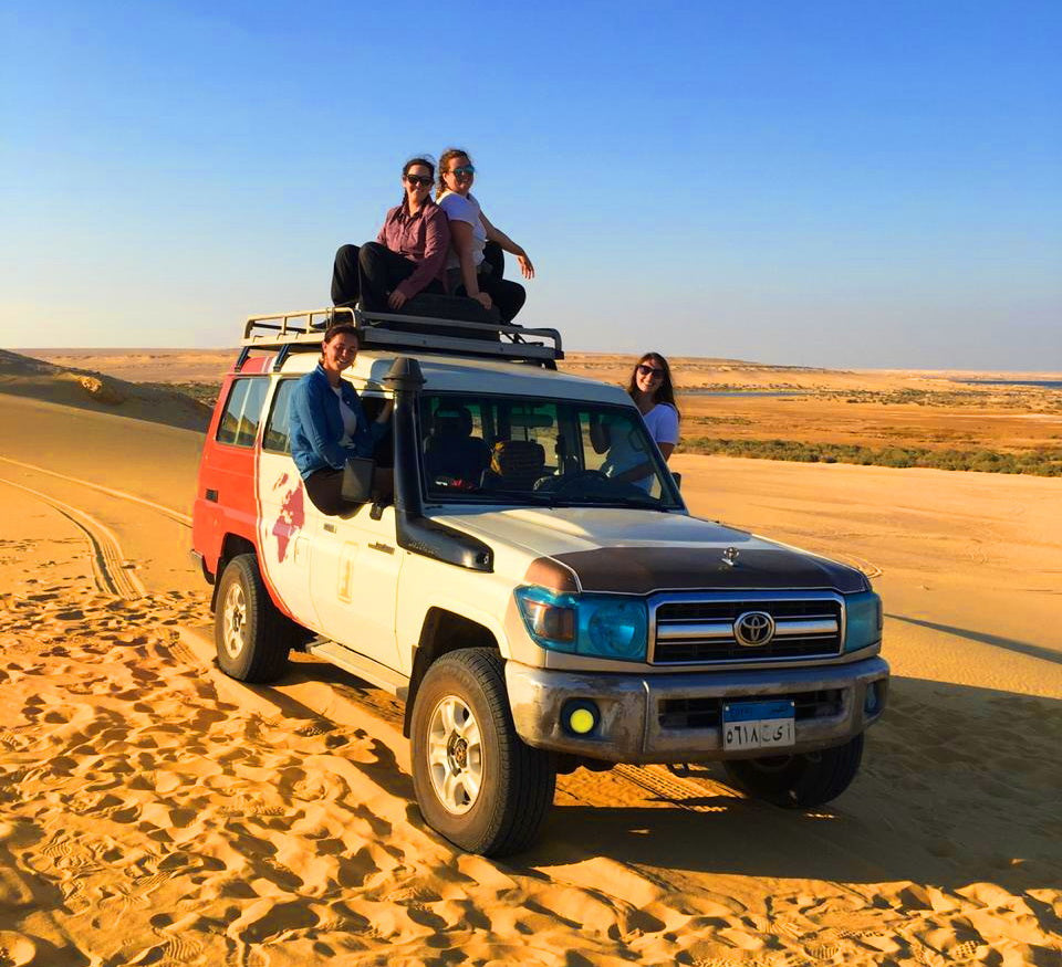 Flow, Camp & Clean-Up by Wadi ElRayan Lake, Fayoum