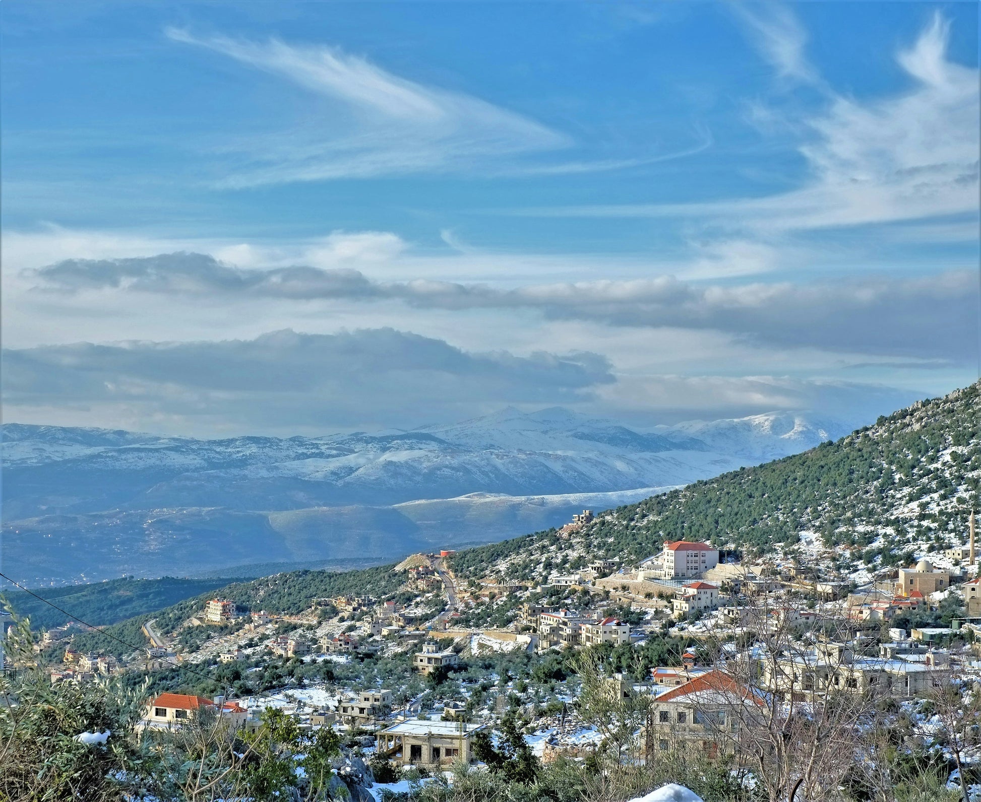 Ski, Plant trees & Distribute meals in Lebanon